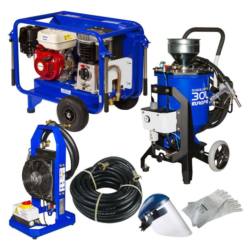 Installation complète sablage